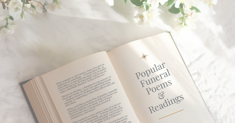 Popular Funeral Poems and Readings 