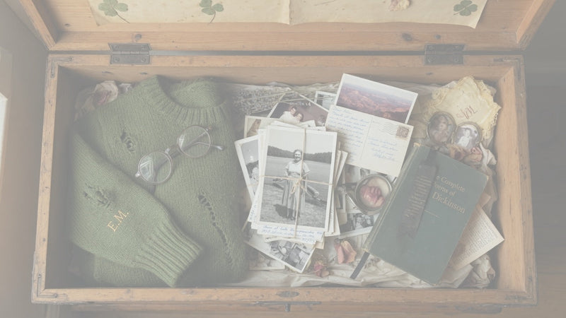 A hope chest filled with cherished memories and belongings of a loved one