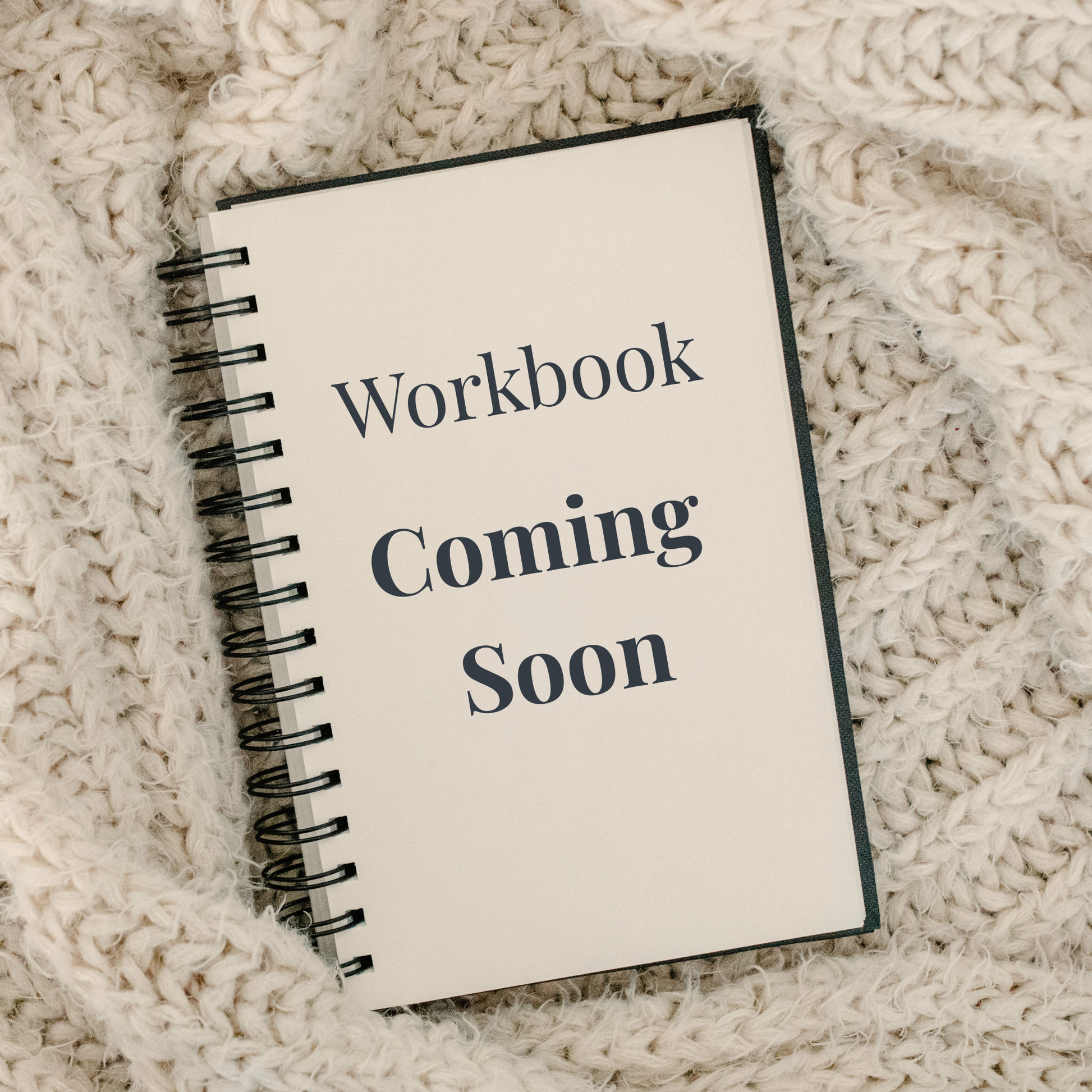 What to do after a parent dies Notebook with 'Workbook Coming Soon' text on a textured surface